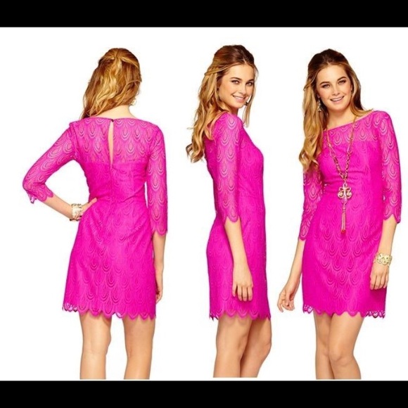 Lilly Pulitzer Dresses & Skirts - Final sale! LILLY Pulitzer feather lace dress NWT